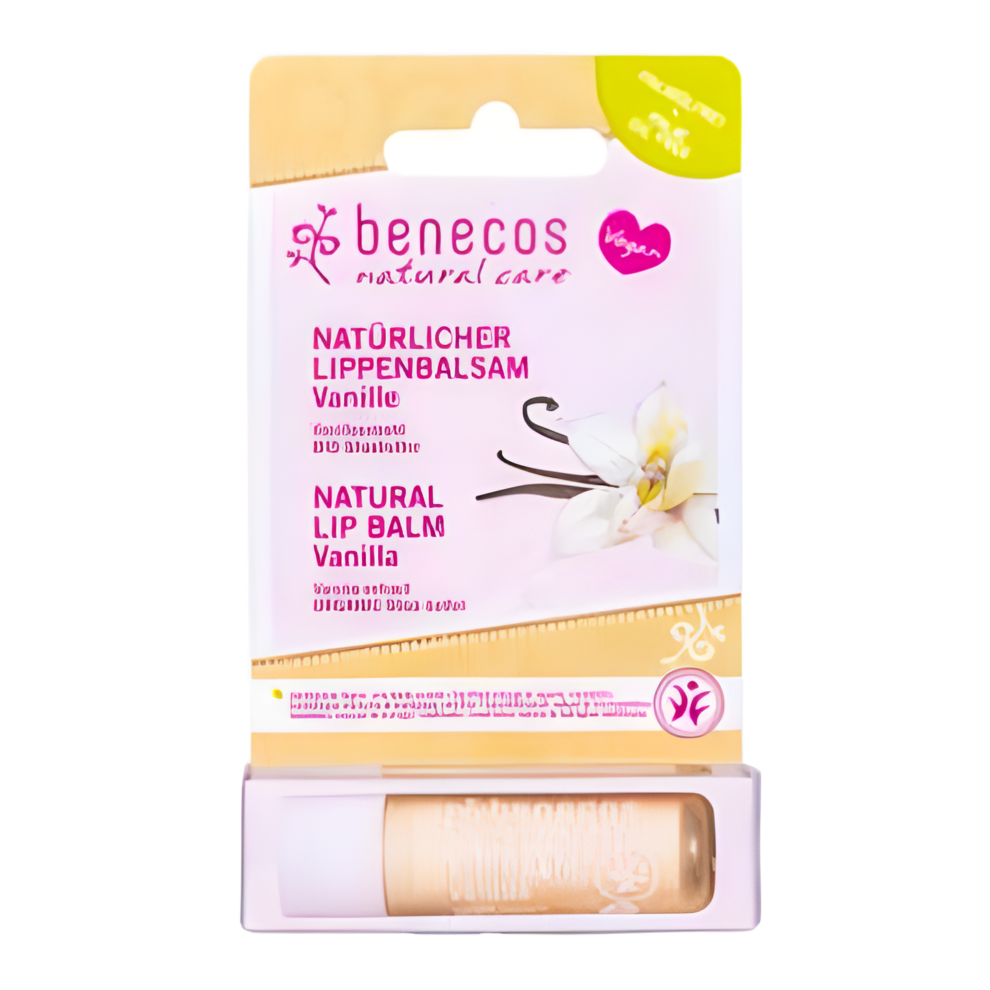 Benecos Balsamo Labial Vegano Vainilla Natural 4,8gr.