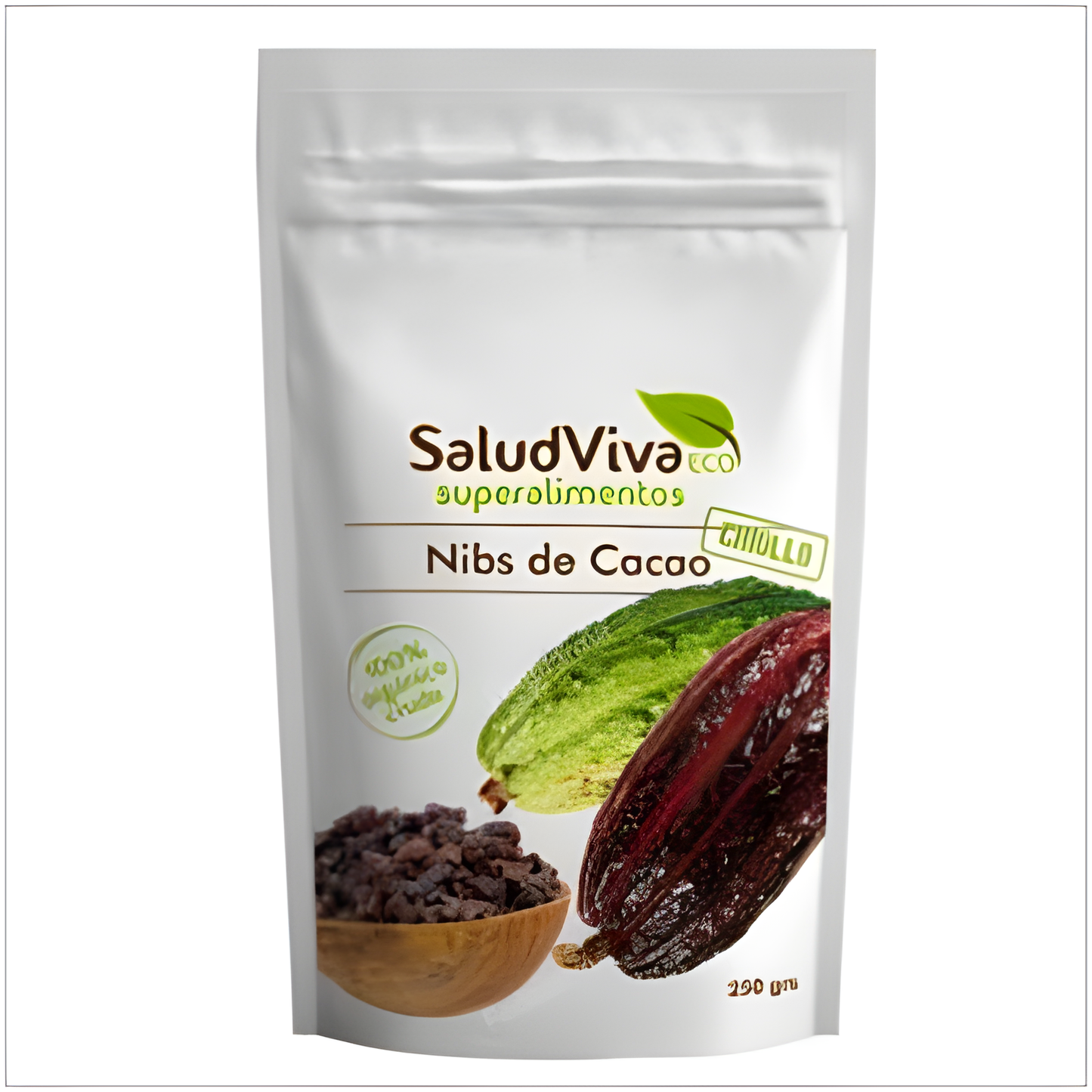 Salud Viva Nibs de Cacao 250gr. Eco Vegan