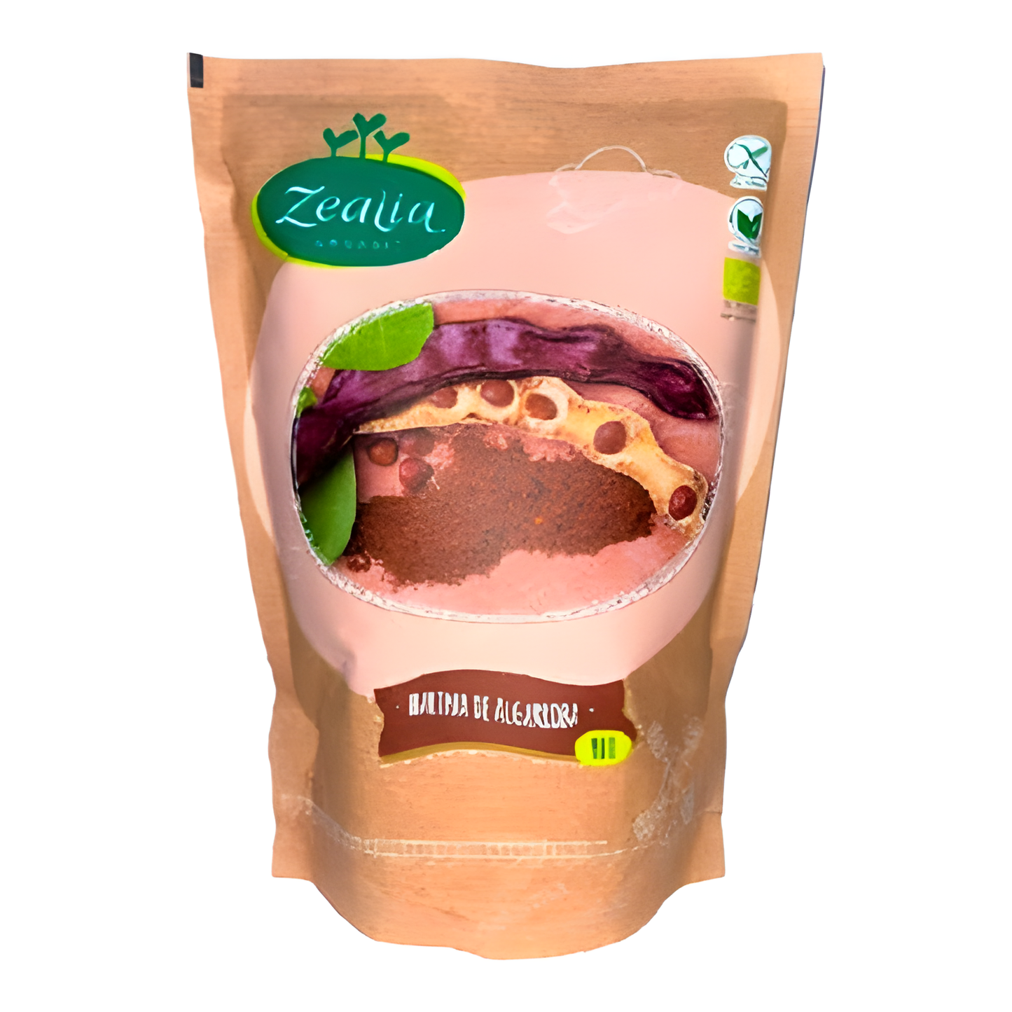 ZEALIA HARINA DE ALGARROBA 500gr. BIO SG VEGAN