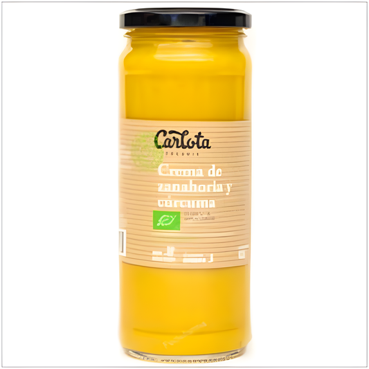 CARLOTA ORGANIC CREMA DE ZANAHORIA Y CURCUMA 450gr. ECO SG VEGAN