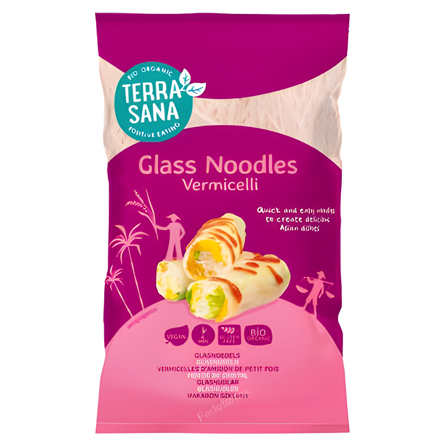 FIDEOS DE CRISTAL VERMICELLI 200gr BIO VEGAN
