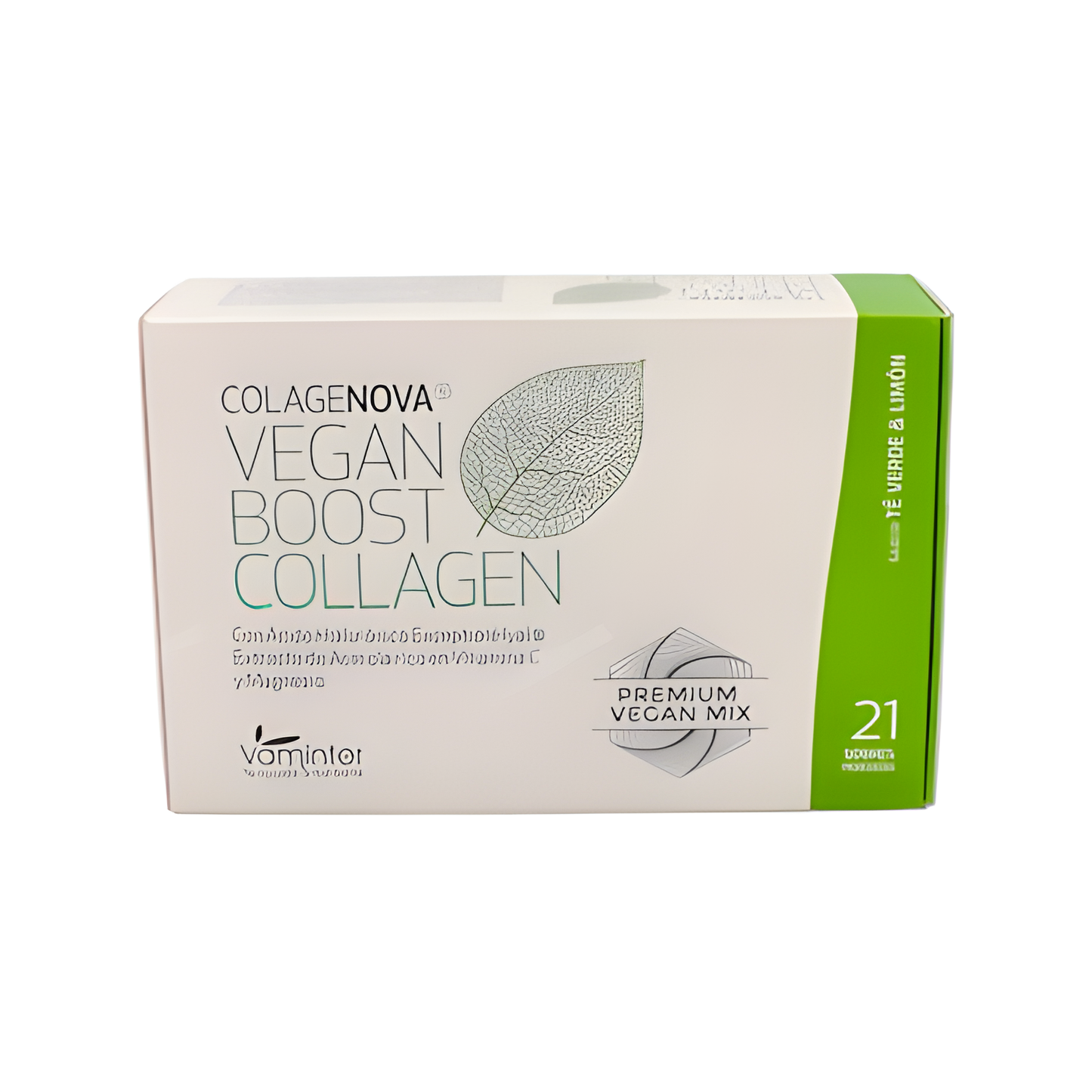 VAMINTER COLAGENOVA vegan boost te verde+limon 21sbrs.