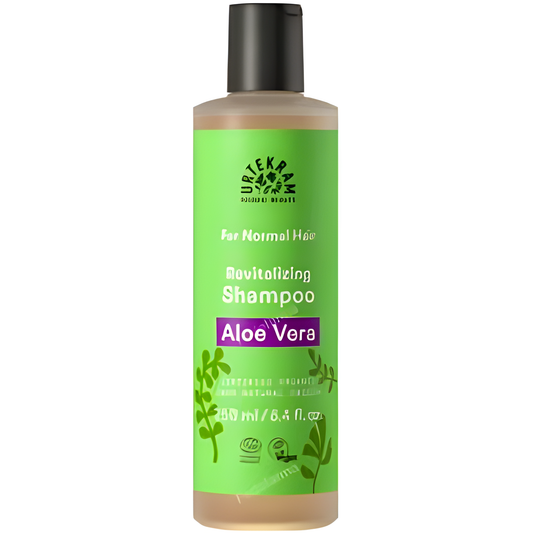 URTEKRAM CHAMPU ALOE VERA cabello normal 250ml. ECO VEGAN