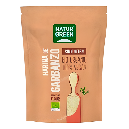 NATURGREEN HARINA DE GARBANZOS 500gr. BIO SG VEGAN