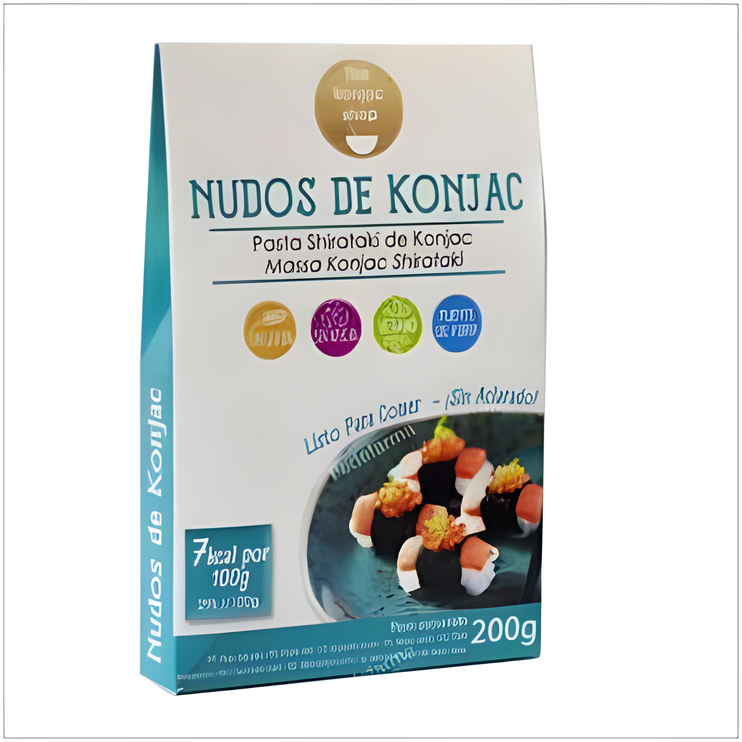 The Konjac Shop Nudos de Konjac 200gr. Sg Vegan S/a