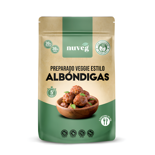 NUVEG ALBONDIGAS veganas 100gr. SG