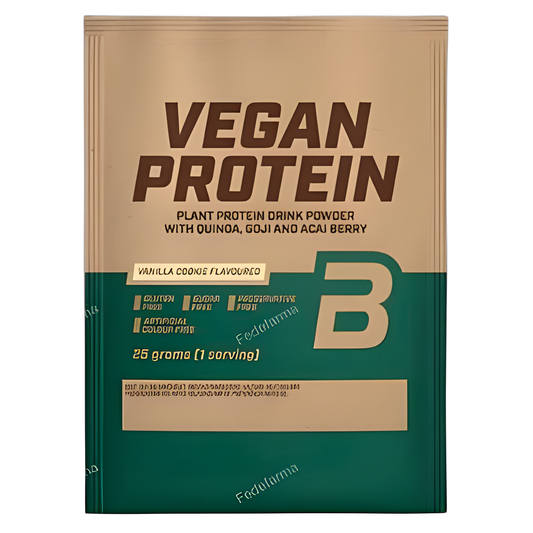 Biotechusa Vegan Protein Vainilla-cookies - 25g