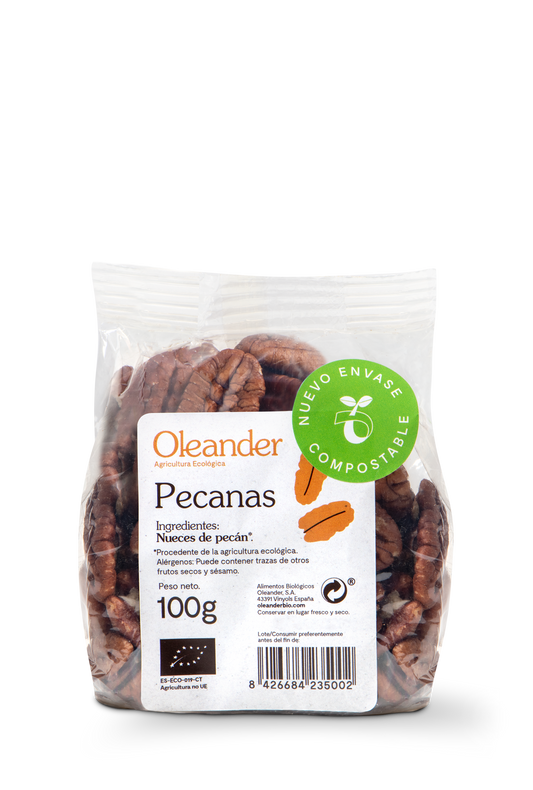 Oleander Pecanas Bio S/g 100 G Vegan
