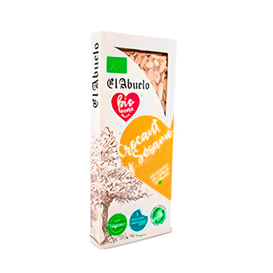 El Abuelo Eco Biolovers Turron Crocant Sesamo 200 Gr Eco Sg Vegan