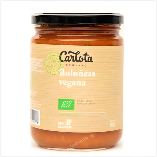 CARLOTA ORGANIC BOLOÑESA salsa 425gr. ECO SG VEGAN