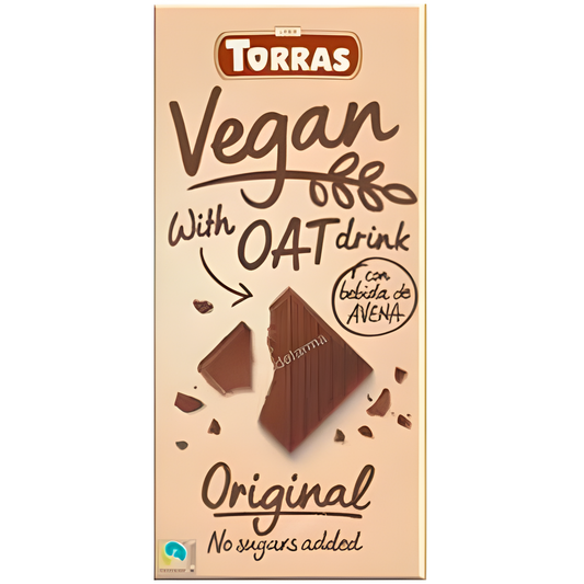 TORRAS CHOCOLATE con bebida avena 100gr. VEGAN