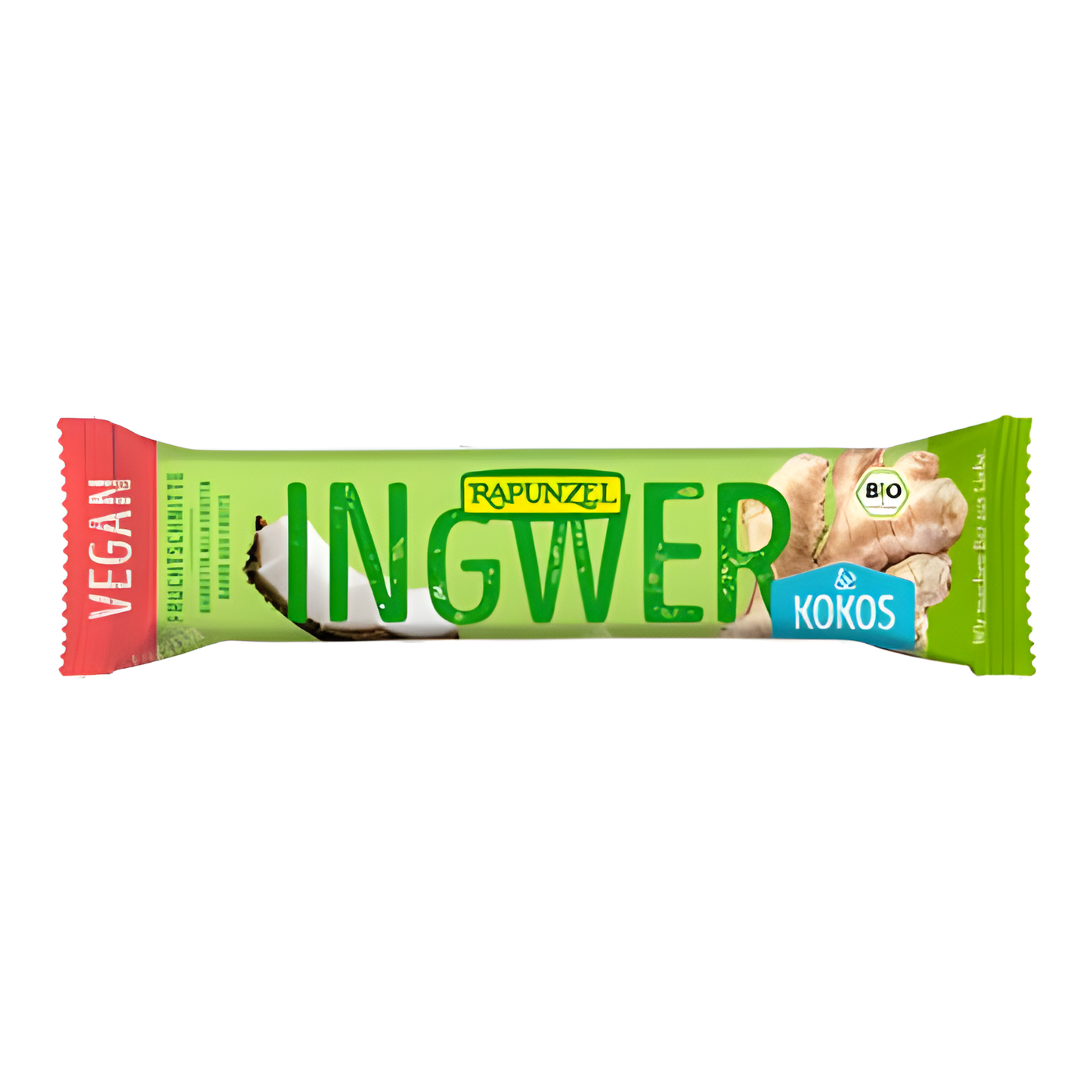 Barrita Coco Jengibre Vegana 40 G