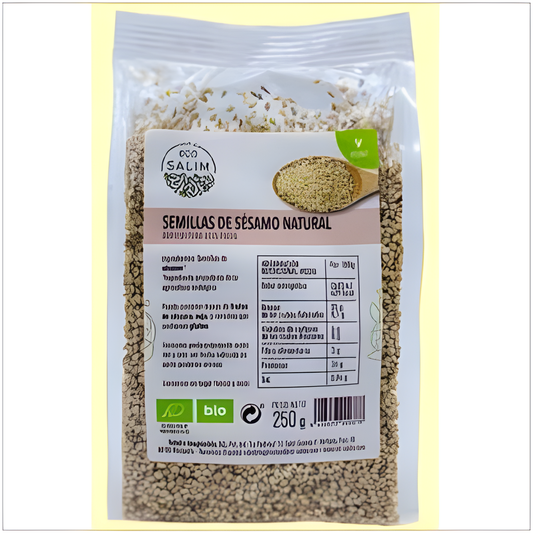Eco Salim Sesamo Natural 250gr. Bio Vegan