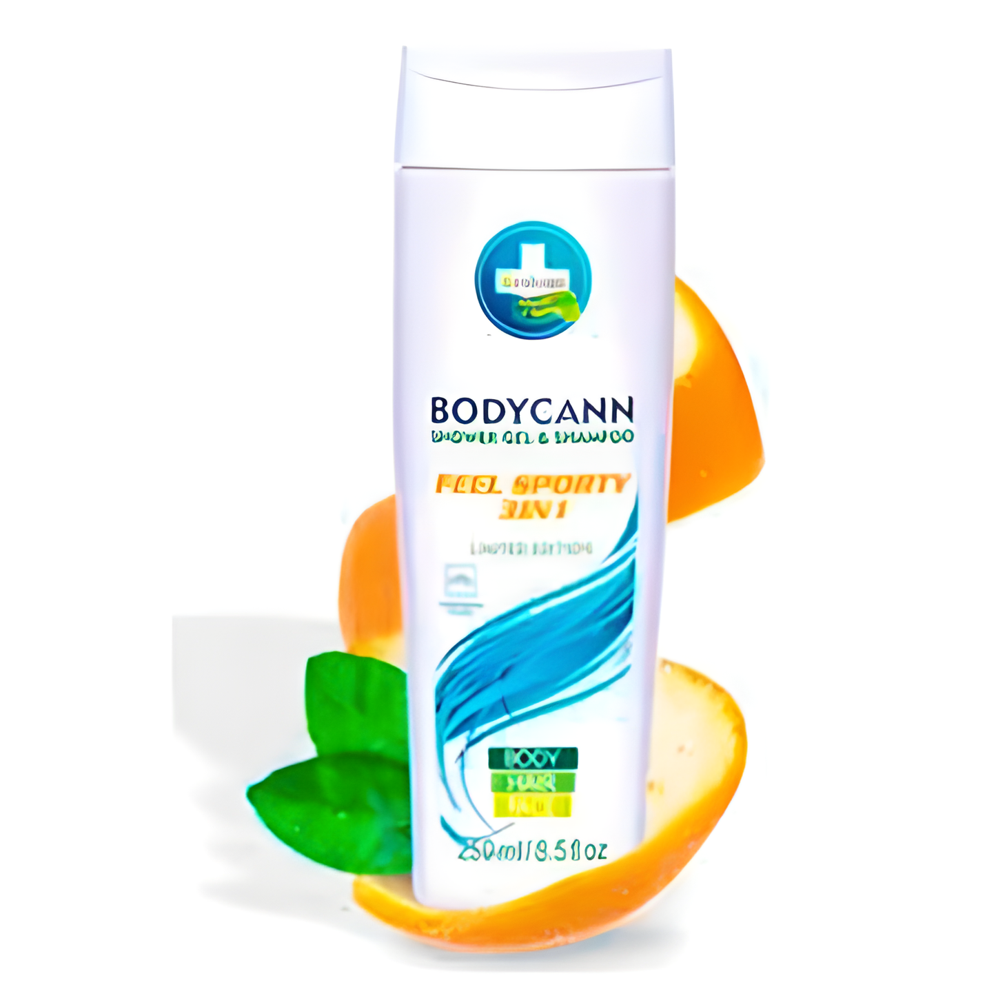 Annabis Bodycann Feel Sporty 3 en 1 Gel Champu Cañamo 250 Ml Vegan