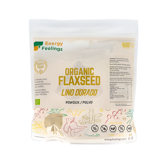 Energy Feelings Lino Dorado Polvo 500gr. Eco Vegan Sg