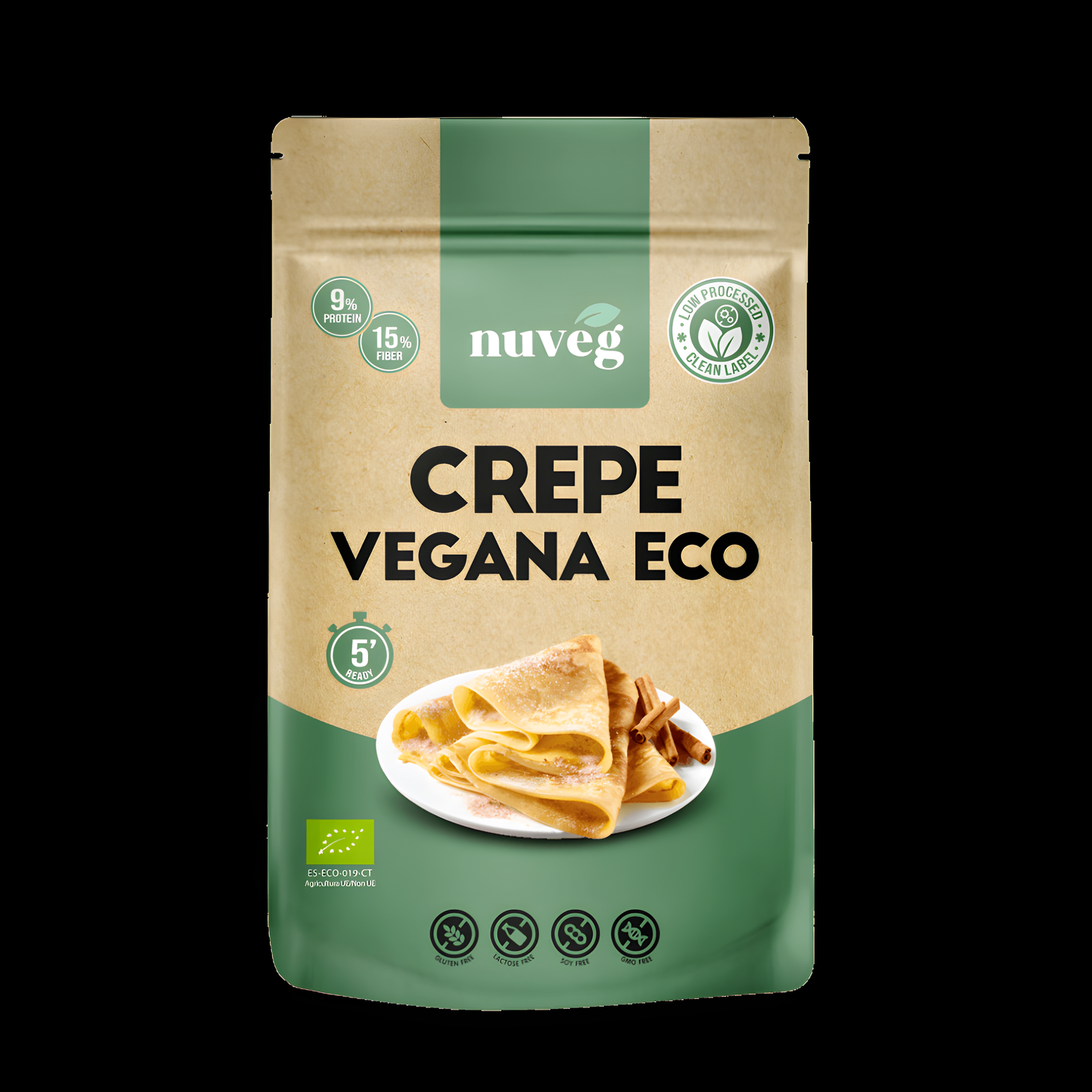 NUVEG CREPE vegana 200gr. ECO SG