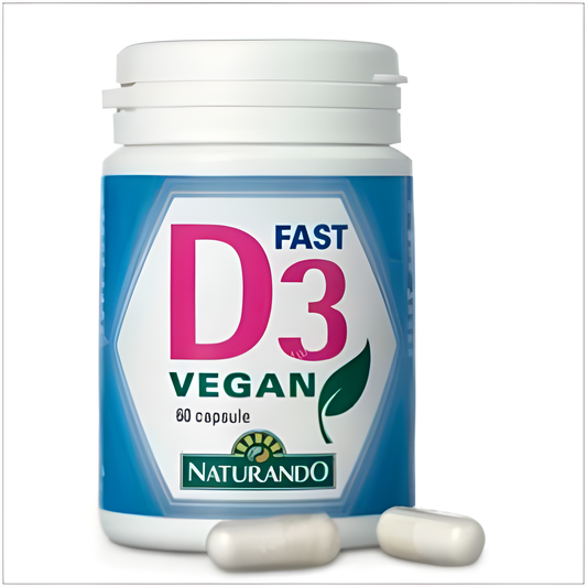 NATURANDO D3 FAST VEGAN 60comp.