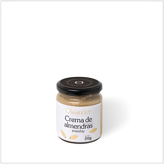 OLEANDER CREMA DE ALMENDRA crunchy 210gr. BIO VEGAN SG