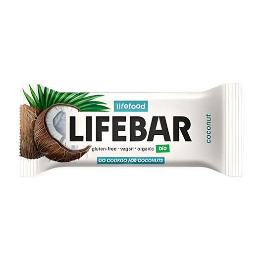 Life Bar Barrita Coco 100%bio 40grx15un S/glu S/lac Vegan
