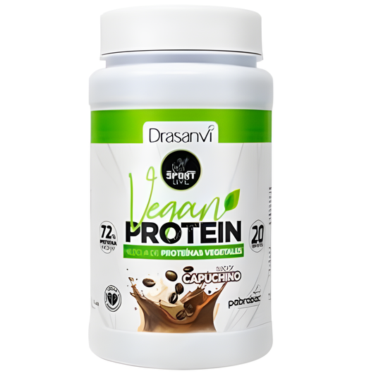 Drasanvi Sport Live Proteina Vegana Sabor Capuchino 600 G Sport Live