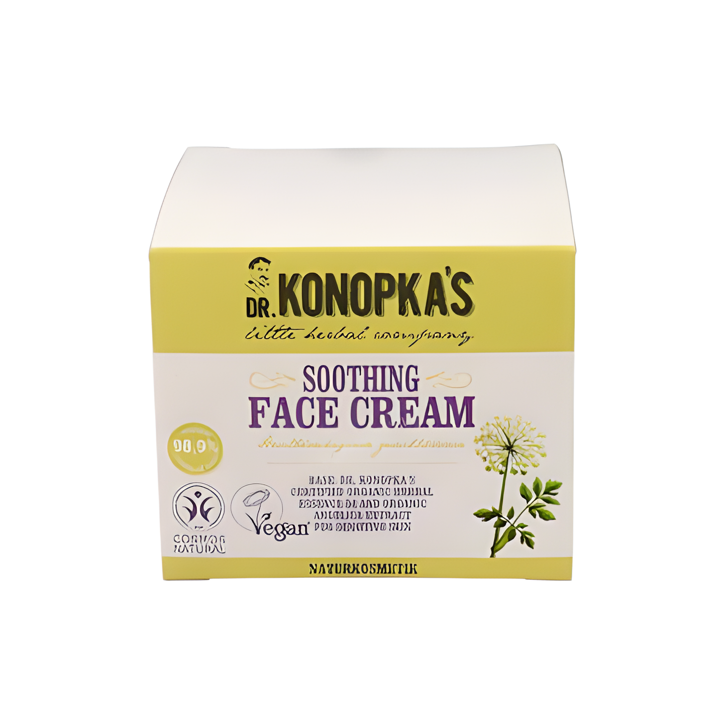 DR. KONOPKA´S CREMA FACIAL balsamica 50ml. VEGAN