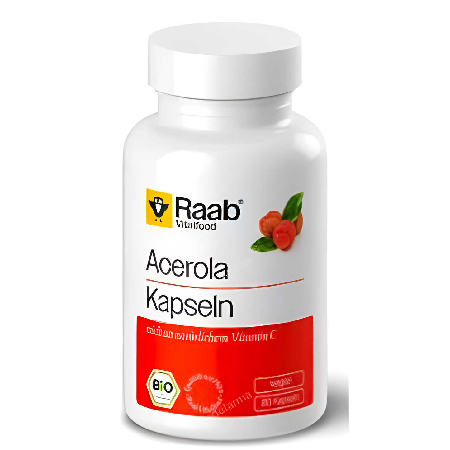 RAAB VITALFOOD ACEROLA 500mg 80 cap VEGAN SG