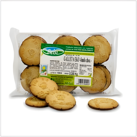 Belsi Galletas Eko con Fondo de Chocolate 200g Bio Vegan