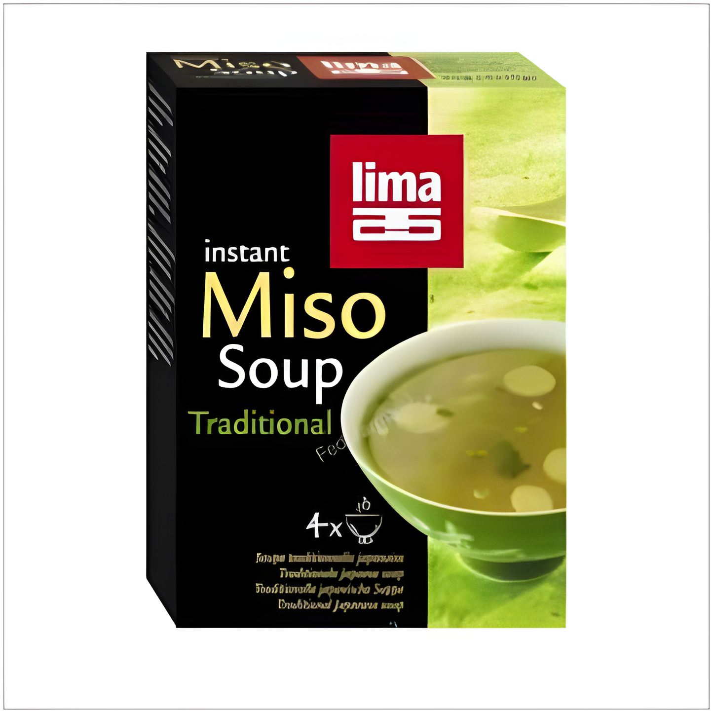 Lima Sopa Miso Tradicional Instantanea 4sbrs. Bio Vegan