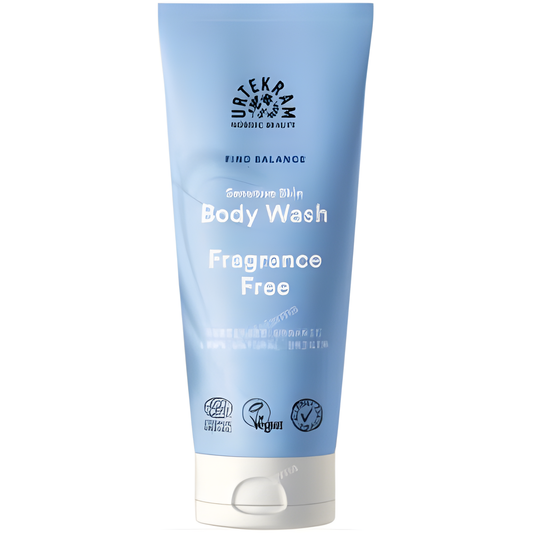 URTEKRAM FRAGANCE FREE gel de baño 200ml. ECO VEGAN