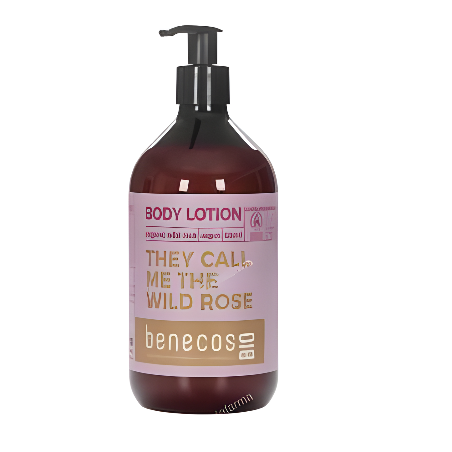 Benecos Locion Corporal Rosa Mosqueta 500ml. Bio Vegano
