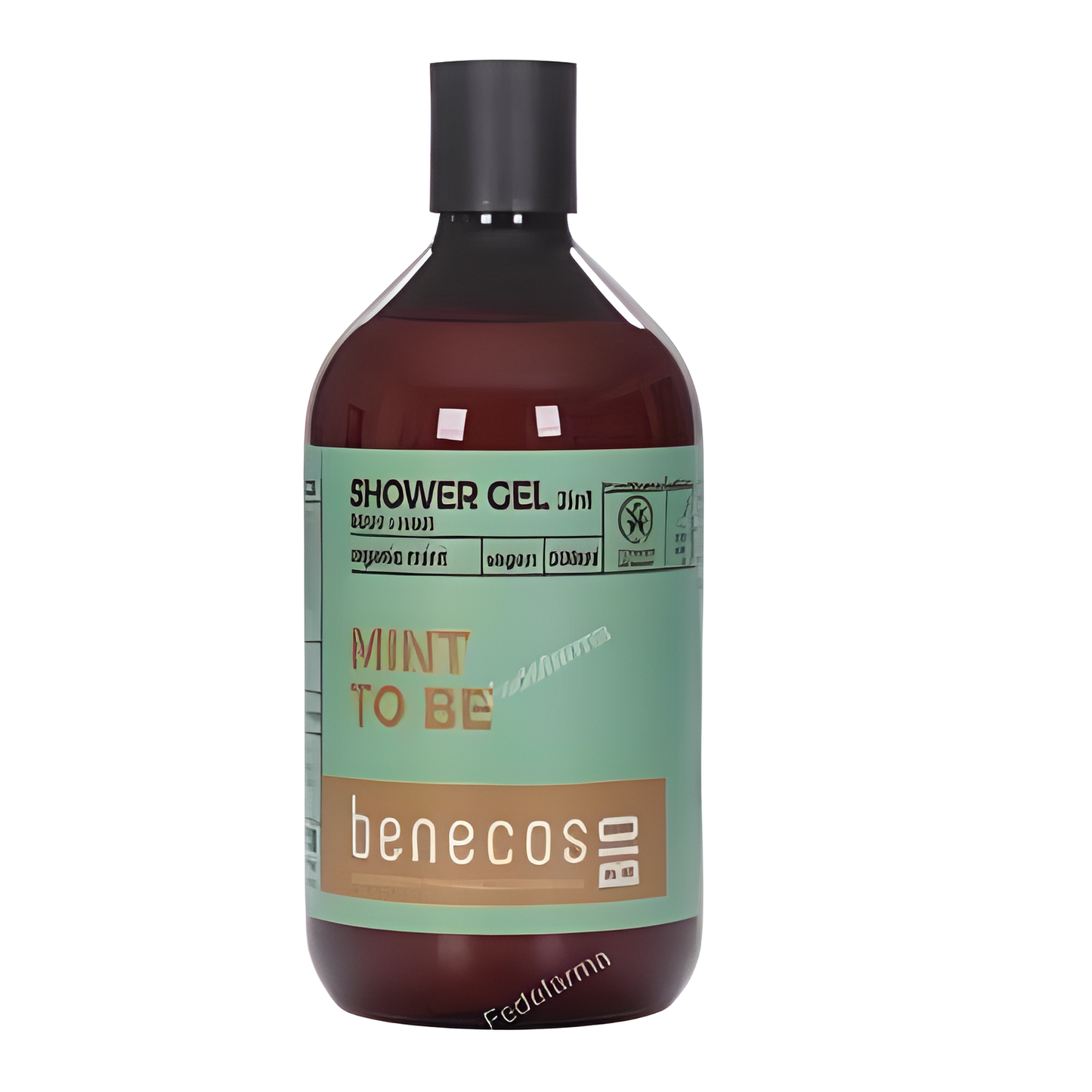 Benecos Gel de Baño 2en 1 Menta 500ml. Bio Vegano