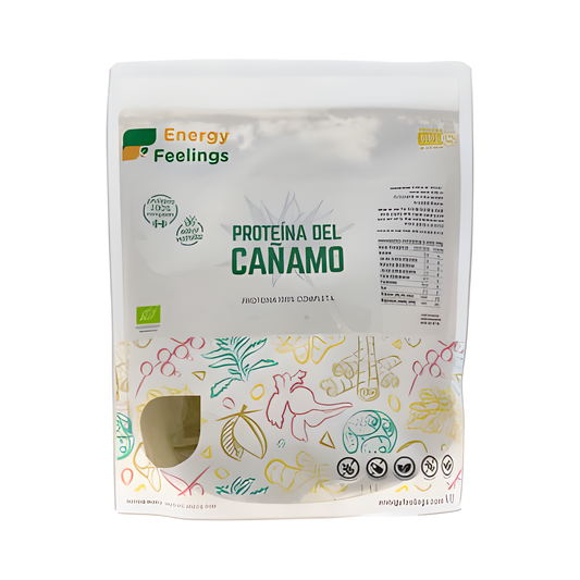 Energy Feelings Proteina de Cañamo Vainilla 1kg. Eco Vegan Sg