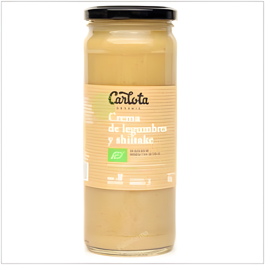 CARLOTA ORGANIC CREMA DE LEGUMBRES Y SHIITAKE 450gr. ECO SG VEGAN