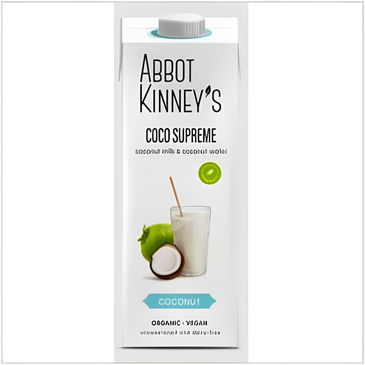 Abbot Kinney´s Bebida Vegetal Coco Supreme 1lt 6uds. Bio Vegan
