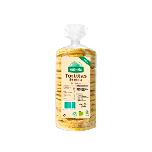 Biogra Tortitas de Maiz 120gr. Bio Sg Vegan