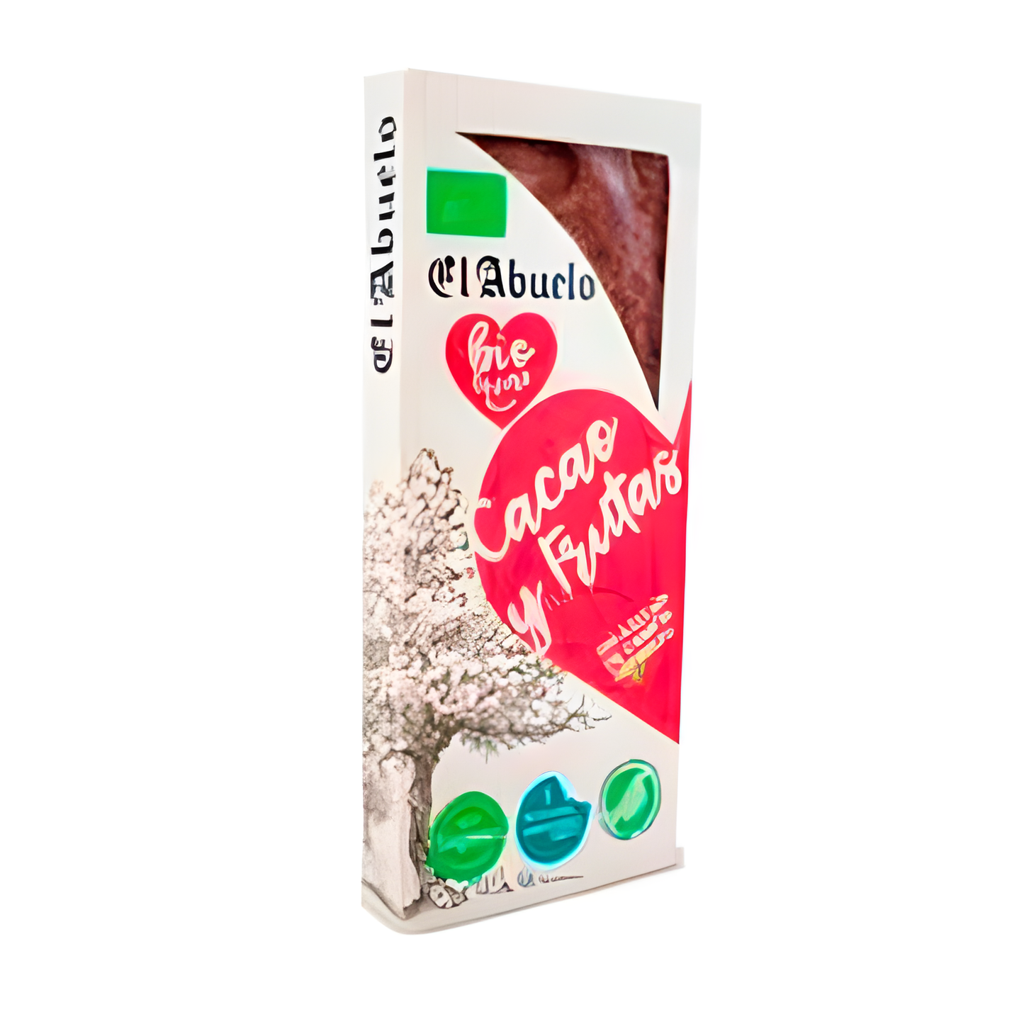 El Abuelo Eco Biolovers Turron Cacao Frutas 200 Gr Eco Sg Vegan