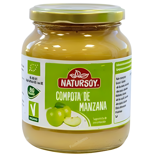 NATURSOY COMPOTA DE MANZANA 360gr. BIO VEGAN