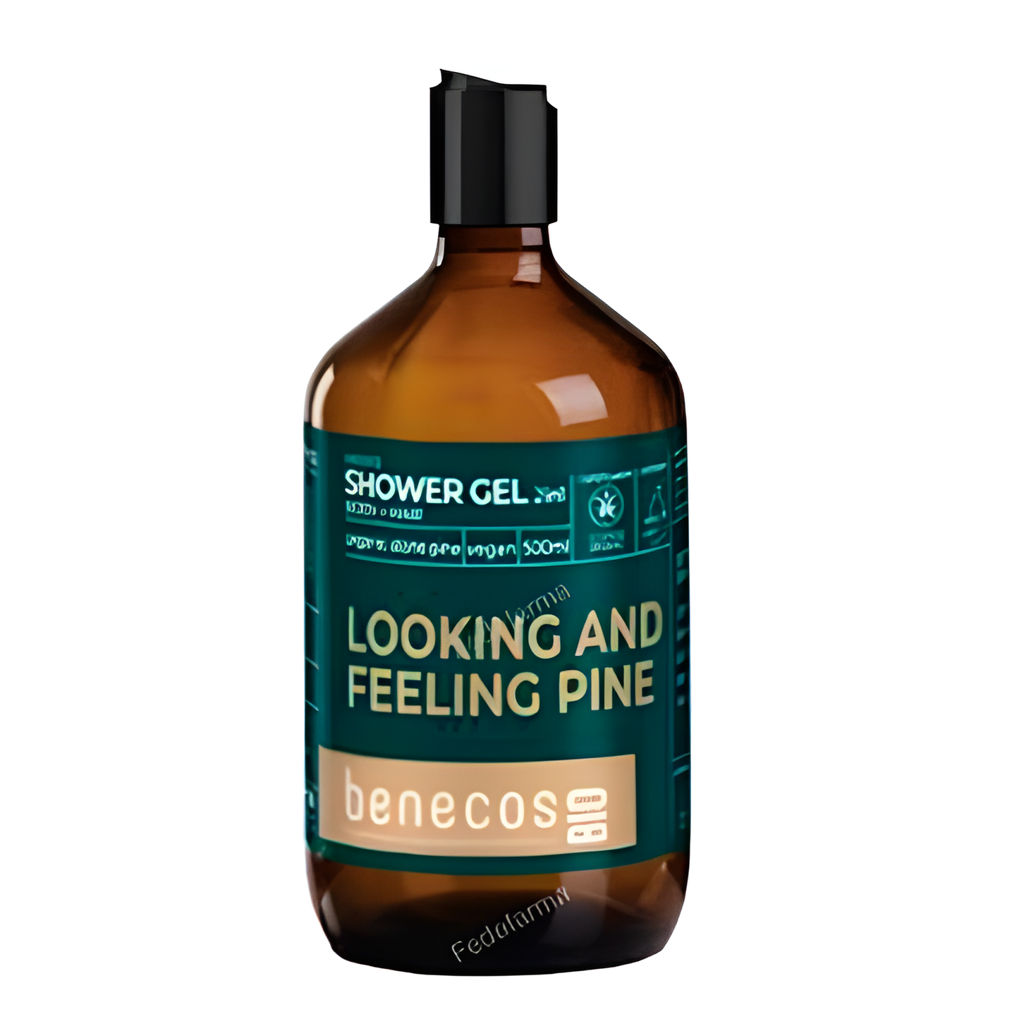 Benecos Gel de Baño 2en 1 Pino Suizo 500ml. Bio Vegano