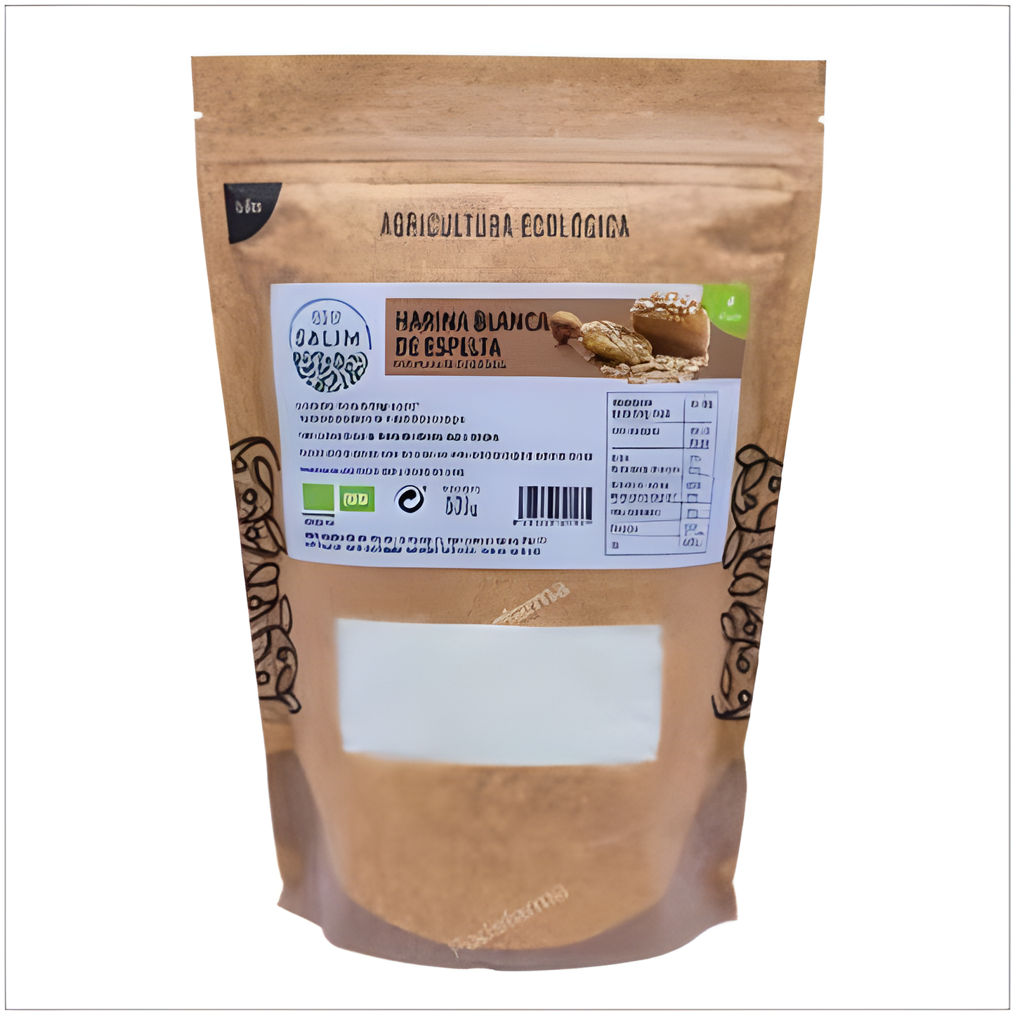 Eco Salim Harina de Espelta Blanca 500gr. Bio Vegan