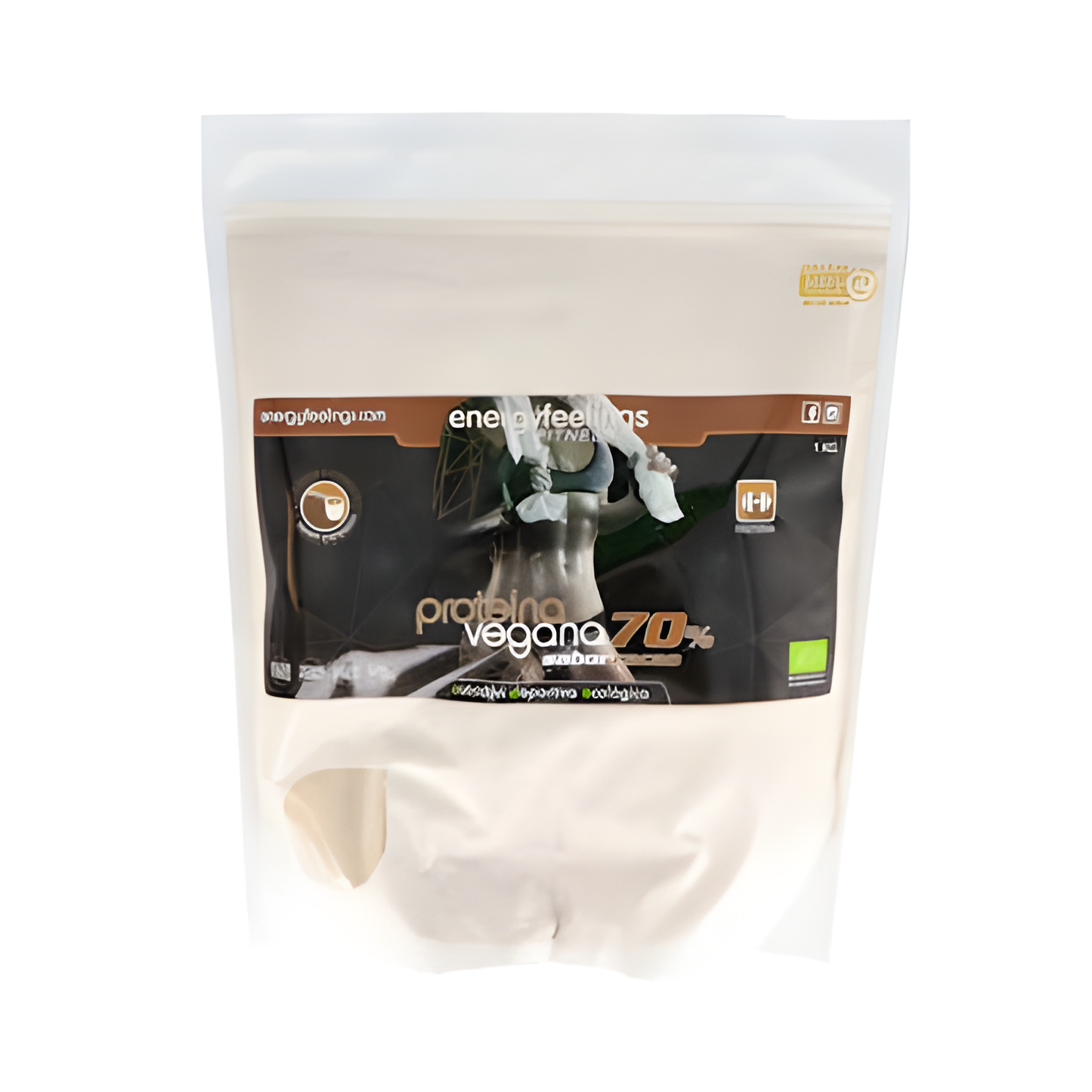 Energy Feelings Proteina Vegana 73% Cacao 1kg. Eco Vegan