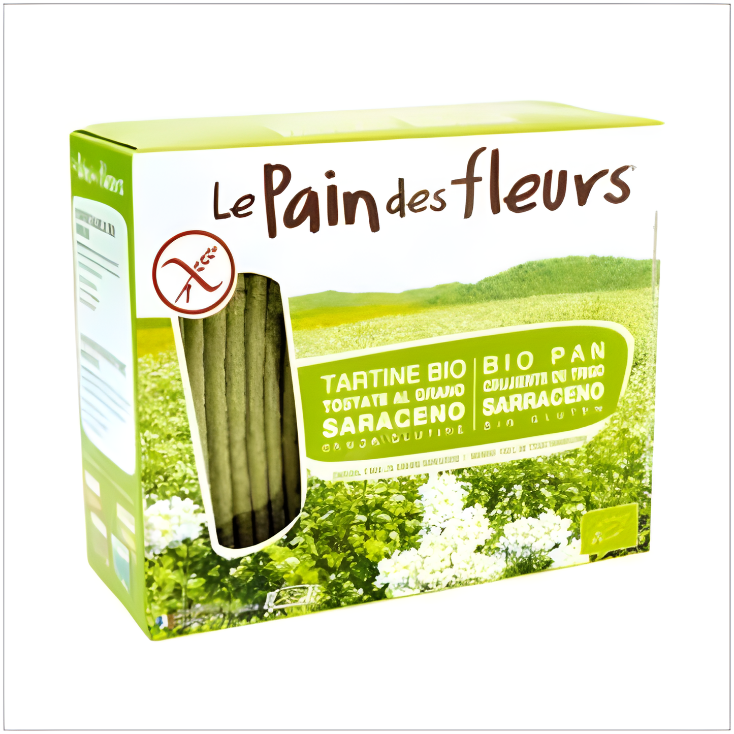 LE PAIN DES FLEURS CRACKER TRIGO SARRACENO 150gr. BIO SG VEGAN