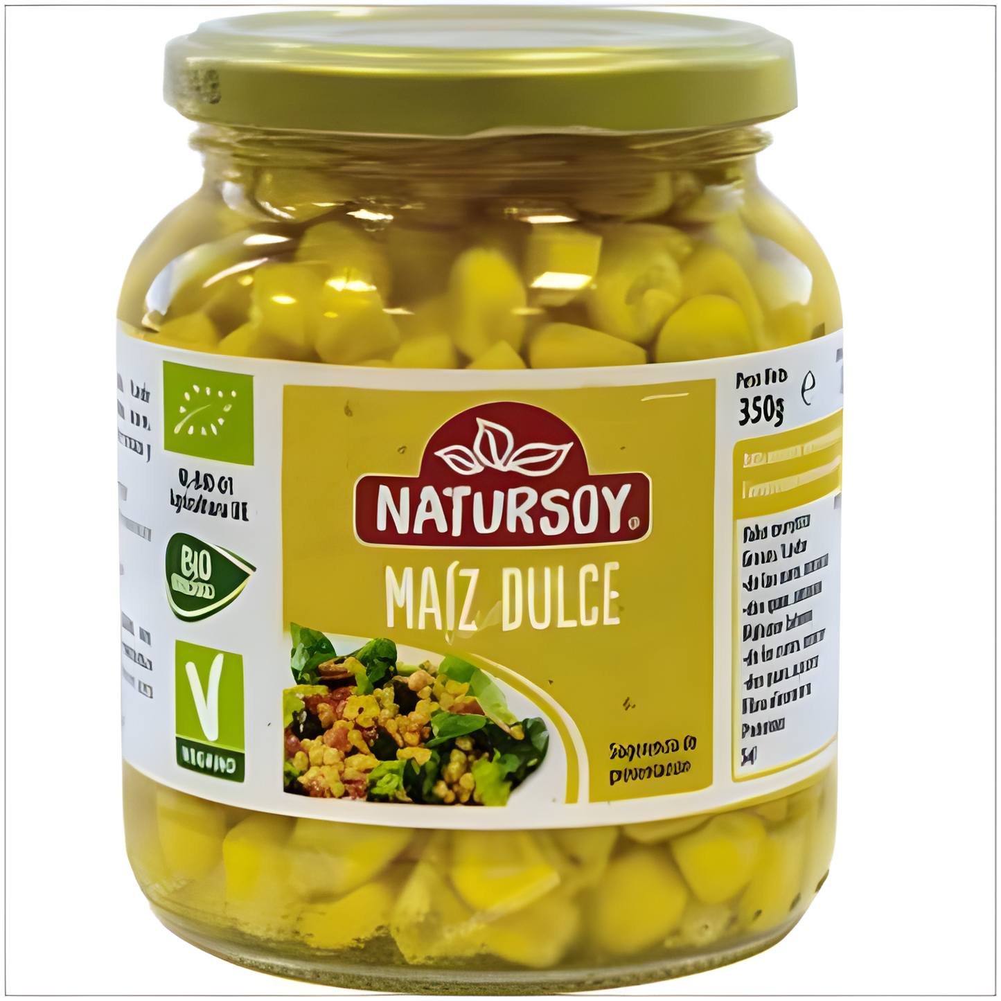 Natursoy Maiz Dulce 350gr. Bio Vegan