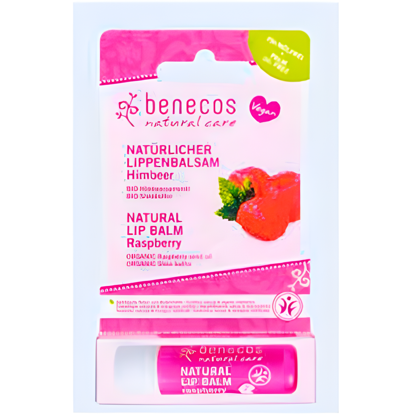 Benecos Balsamo Labial Vegano Frambuesa 4,8gr.