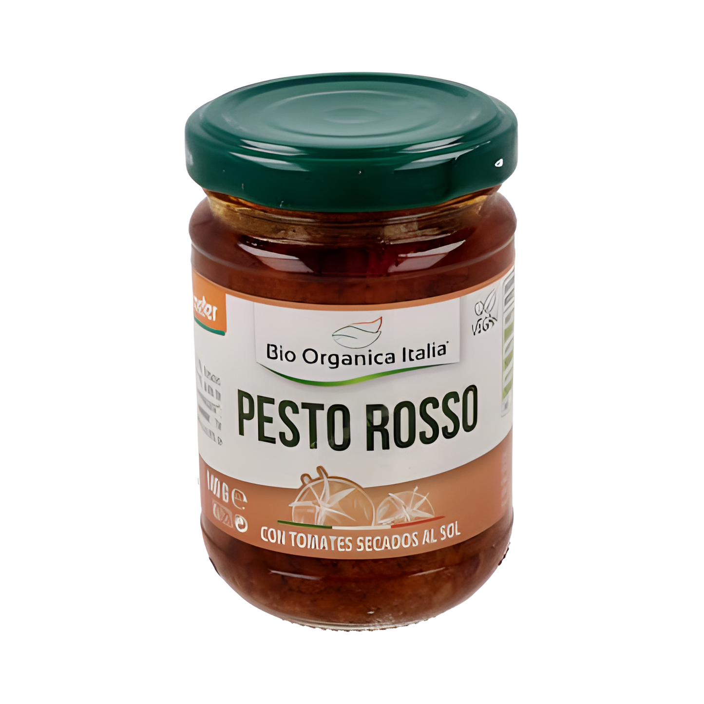 Bio Organica Italia Pesto Rosso 140gr. Demeter Vegan