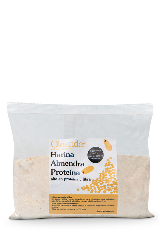 Oleander Harina de Almendra Proteina Bio S/g 300 G Vegan
