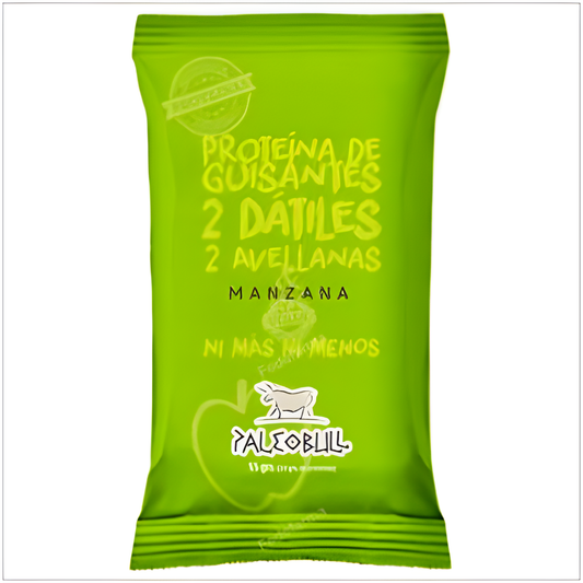 Paleobull Barritas Manzana Vegana Caja 15ud.