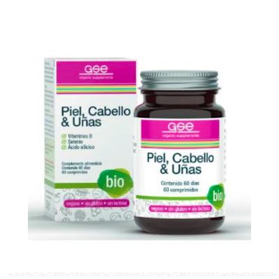 CABELLO PIEL Y UÑAS 60comp. BIO VEGAN