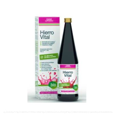 HIERRO VITAL 330ml. BIO VEGAN
