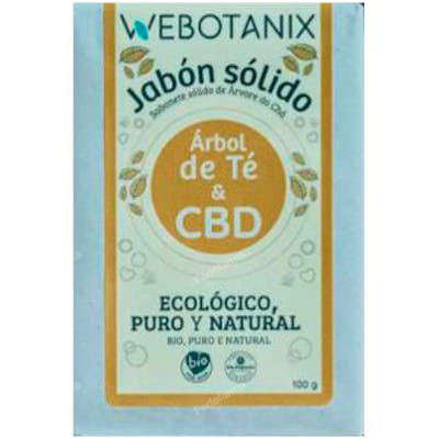 JABON SOLIDO CBD-ARBOL DE TE 100gr BIO VEGAN