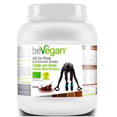ALL IN ONE batido nutricional cacao 450gr. BIO SG VEGAN